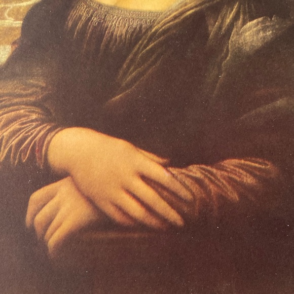 1937 Mona Lisa Print by Leonardo Da Vinci. Hale, Cushman & Flint, Boston 9”x14” - Picture 8 of 9